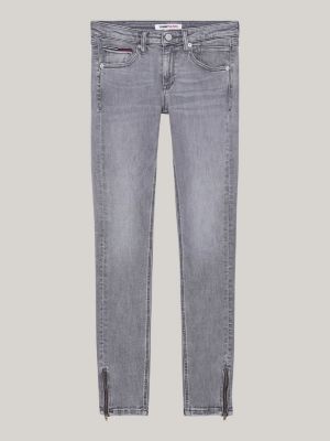 Ladies jeans best sale with ankle zips