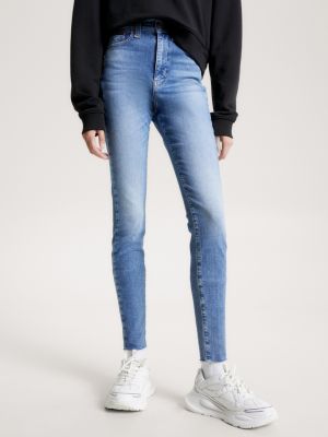 Claire High Rise Wide Leg Ripped Jeans