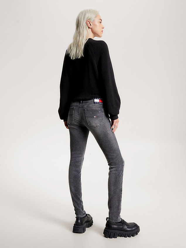 denim sophie low rise skinny distressed jeans for women tommy jeans