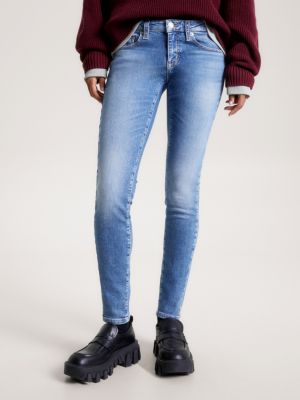 Sophie Low Rise Skinny Faded Jeans Denim Tommy Hilfiger