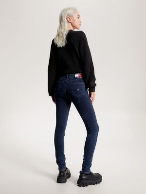 TOMMY JEANS - Women's Nora skinny jeans with mid rise - black