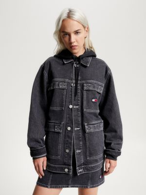 Denim sales utility jacket