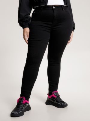 Women's Ultra High-Rise Black Super Skinny Jeans