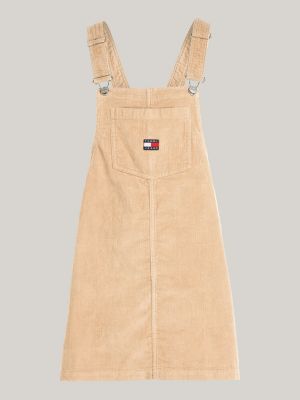 Tommy jeans clearance corduroy dungaree overall