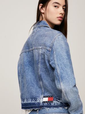 Izzie Zip-Thru Denim Jacket | Denim | Tommy Hilfiger