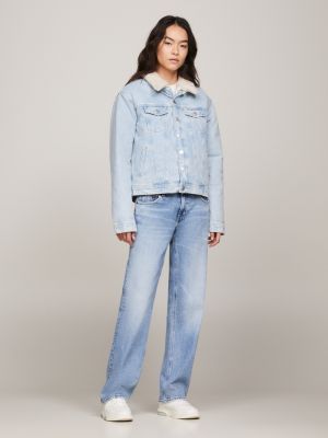 Mom denim outlet jacket