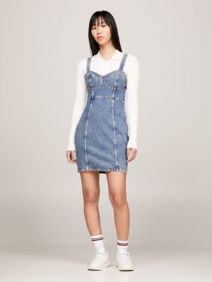 THE DENIM BUSTIER DRESS - Women's Dresses - DENIMCRATIC