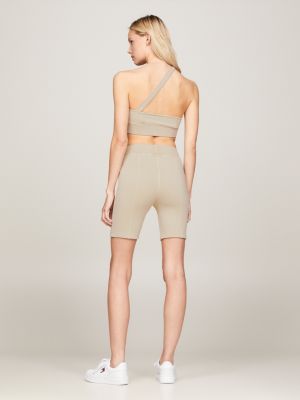 Beige sales biker shorts