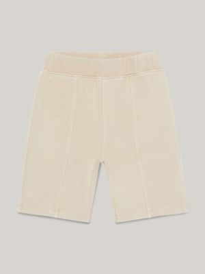 Short cycliste logo serif Beige Tommy Hilfiger