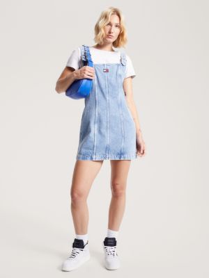 Mini jean outlet dress