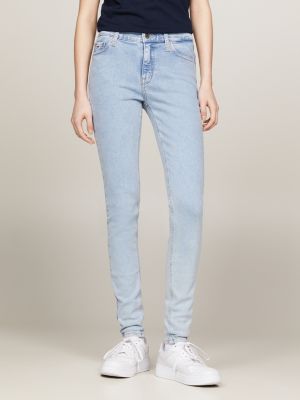 TOMMY JEANS - Women's faded denim hot pants 