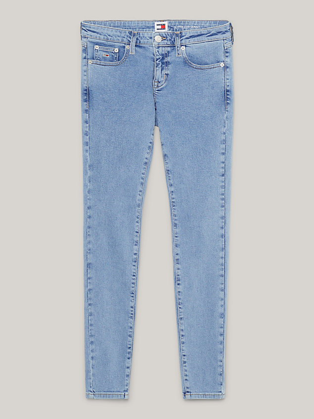 denim sophie low rise skinny jeans for women tommy jeans