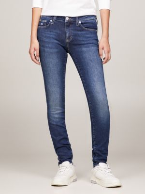 low-rise skinny jeans