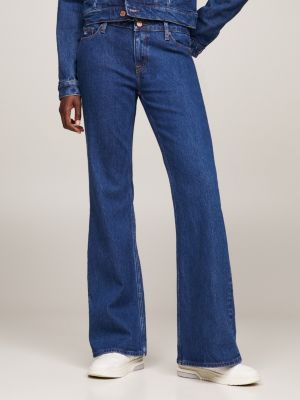 Tommy Jeans SOPHIE LOW RISE FLARE - Flared Jeans - denim medium/blue denim  