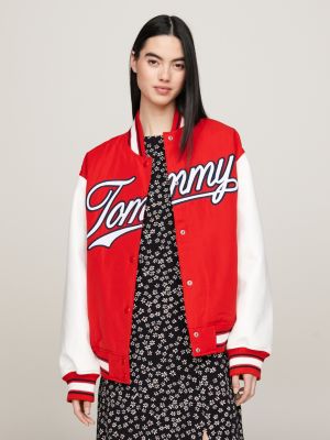 Tommy jeans baseball discount jacket