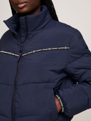 Tommy hilfiger blue on sale april down jacket