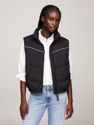 Tommy Hilfiger Gloss Matte Logo Womens Down Puffer Vest - Womens from CHO  Fashion and Lifestyle UK