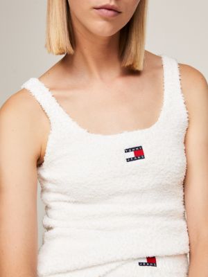 Tommy hilfiger white tank hot sale top