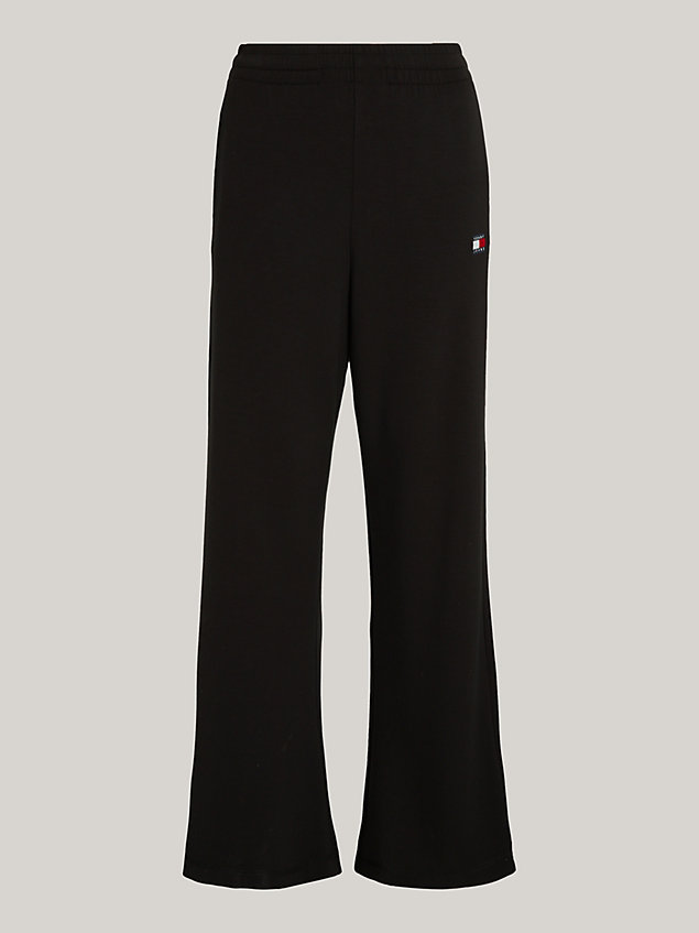 black badge wide leg joggers for women tommy jeans
