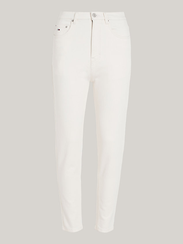 white mom ultra high rise slim jeans for women tommy jeans