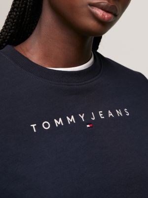 Tommy Hilfiger Tommy Jeans Logo Sudadera con Cuello Redondo Sudadera para  Unisex Adulto : : Ropa, Zapatos y Accesorios