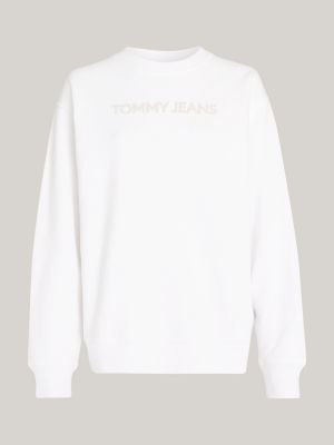 Tommy Hilfiger Womens Crew Neck Sweatshirt : : Clothing, Shoes &  Accessories