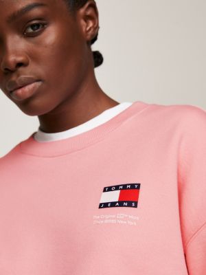 Tommy store pink sweatshirt