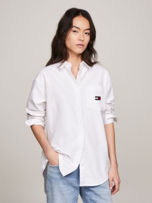 Women\'s Shirts - Oversized SI Shirts | Tommy Hilfiger®