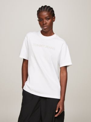 Tommy jeans shop grey t shirt