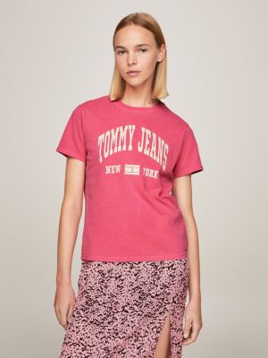 Tommy T-Shirt Essential Slim Hilfiger | | Fit Logo Pink