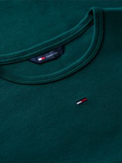 Flag Embroidery Slim Long Sleeve T-Shirt — Green 6