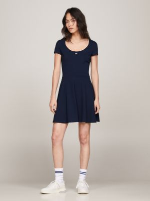 Sport Chic fit & flare dress