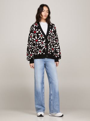 Cardigan floral outlet print