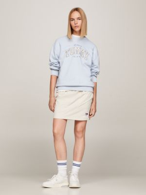 Drawstring sweatshirt outlet skirt