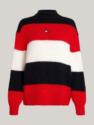 Tommy jeans colorblock on sale sweater