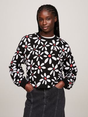 Tommy Hilfiger - relaxed fit arched hilfiger imd sweatshirt - women -  dstore online