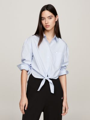 Blue Shirts for Women | Tommy Hilfiger® SI