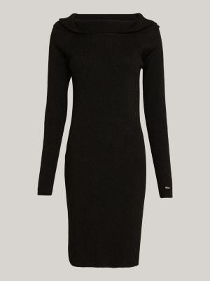 Off the shoulder bodycon sweater online dress