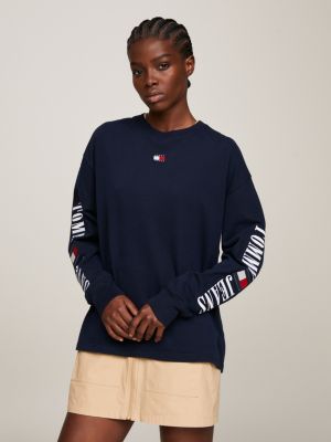 Archive Logo Long Sleeve T-Shirt | BLUE | Tommy Hilfiger