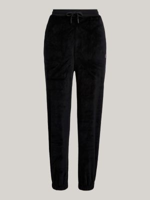 Tommy Hilfiger Women's Performance Relaxed Fit Joggers, Black, Small :  : Clothing, Shoes & Accessories
