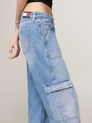 Sophie Low Rise Straight Carpenter Jeans, Denim
