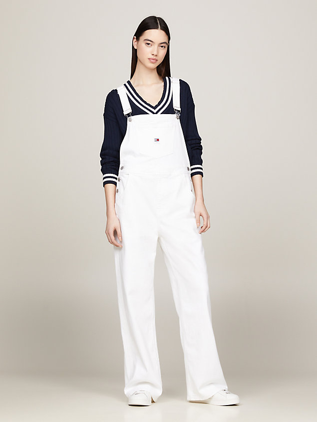 denim classics daisy baggy denim dungarees for women tommy jeans