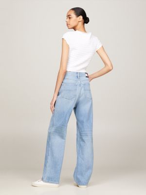 Mid rise wide leg jeans sale