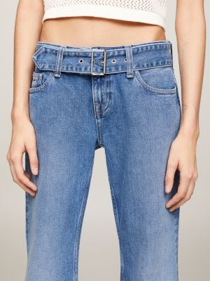 Tommy Jeans SOPHIE LOW RISE FLARE - Flared Jeans - denim medium/blue denim  