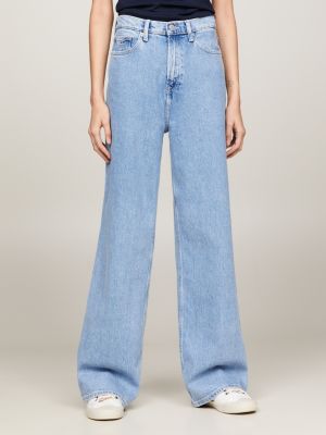 Tommy Jeans Claire high rise wide leg jeans in light wash