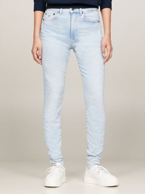 Tommy jeans high hot sale rise super skinny