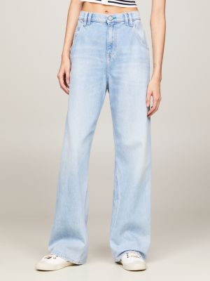 Light Wash, Distressed High Waisted Jeans - The Daisy