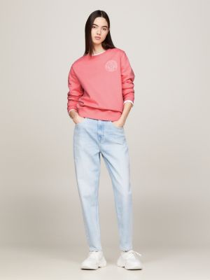 Classics Ultra High Rise Mom Straight Tapered Jeans | Denim | Tommy ...