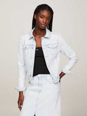 Tommy hilfiger denim deals jacket womens