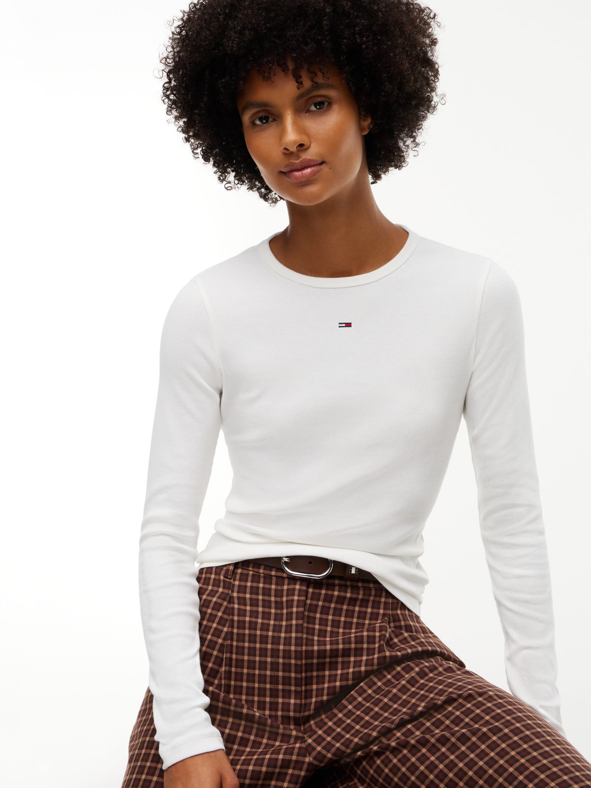 2-Pack Slim Ribbed Long Sleeve T-Shirts — Multi